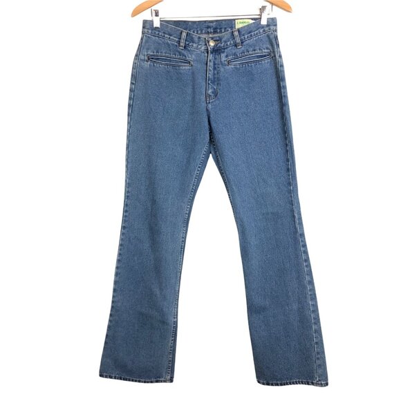 Lawman Jeans Vtg 80s Western Style Bootcut Jeans Women’s 11 High Rise Blue - Picture 1 of 9